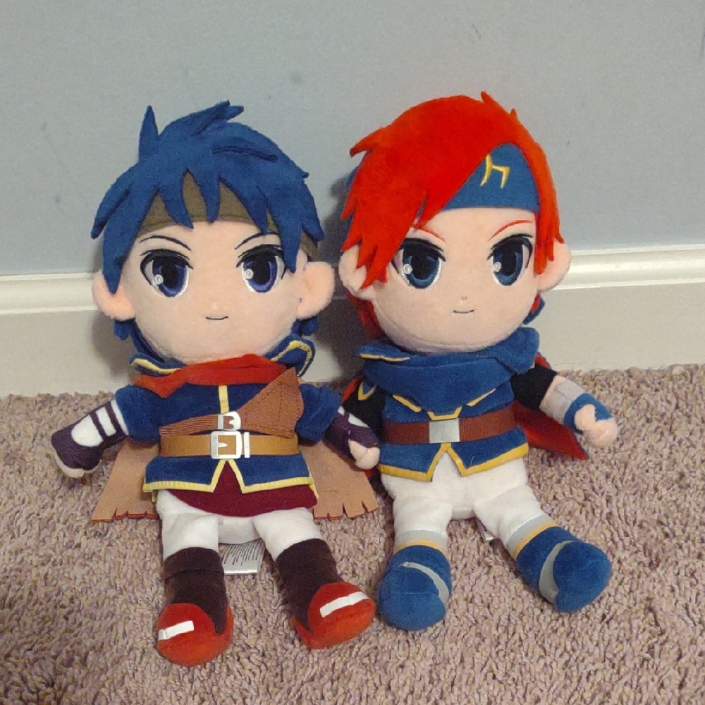 Fire Emblem All Star Collection Ike Roy S Plush 10" Doll Stuffed Toy Sanei 